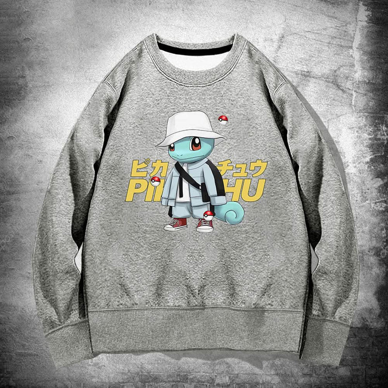 Pikachu Jenny Turtle Anime Hoodie - Anime Realm