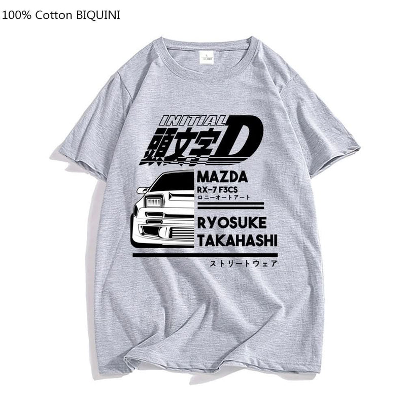 AE86 Initial D T-shirt - Anime Realm