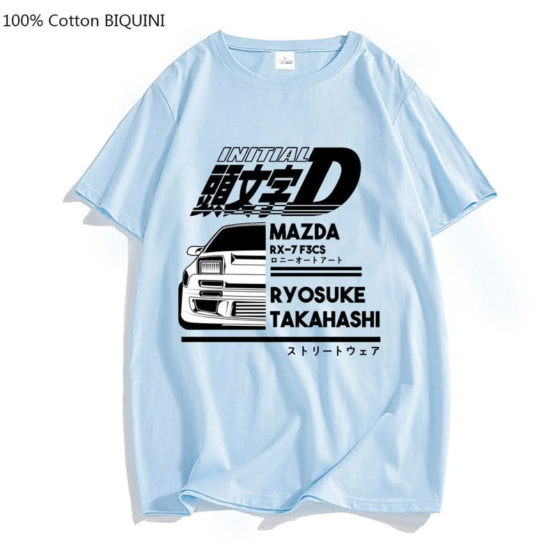 AE86 Initial D T-shirt - Anime Realm