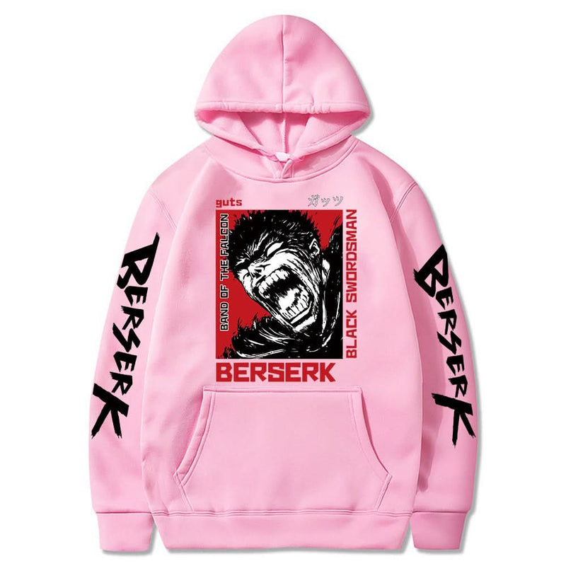 Berserk Sword Wind Legend Anime Hoodie - Anime Realm