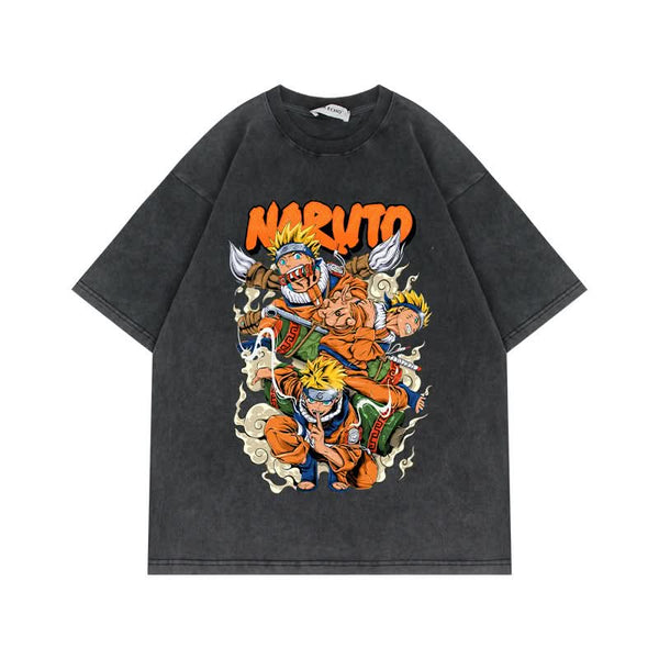 Naruto Anime Uchiha clan T-Shirt - Anime Realm