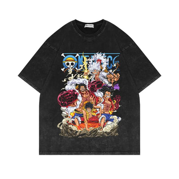 Pirate King Luffy One piece T-Shirt - Anime Realm