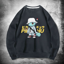 Pikachu Jenny Turtle Anime Hoodie - Anime Realm