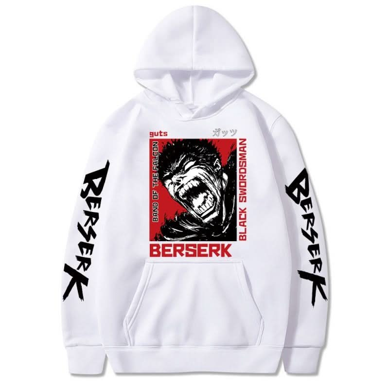 Berserk Sword Wind Legend Anime Hoodie - Anime Realm