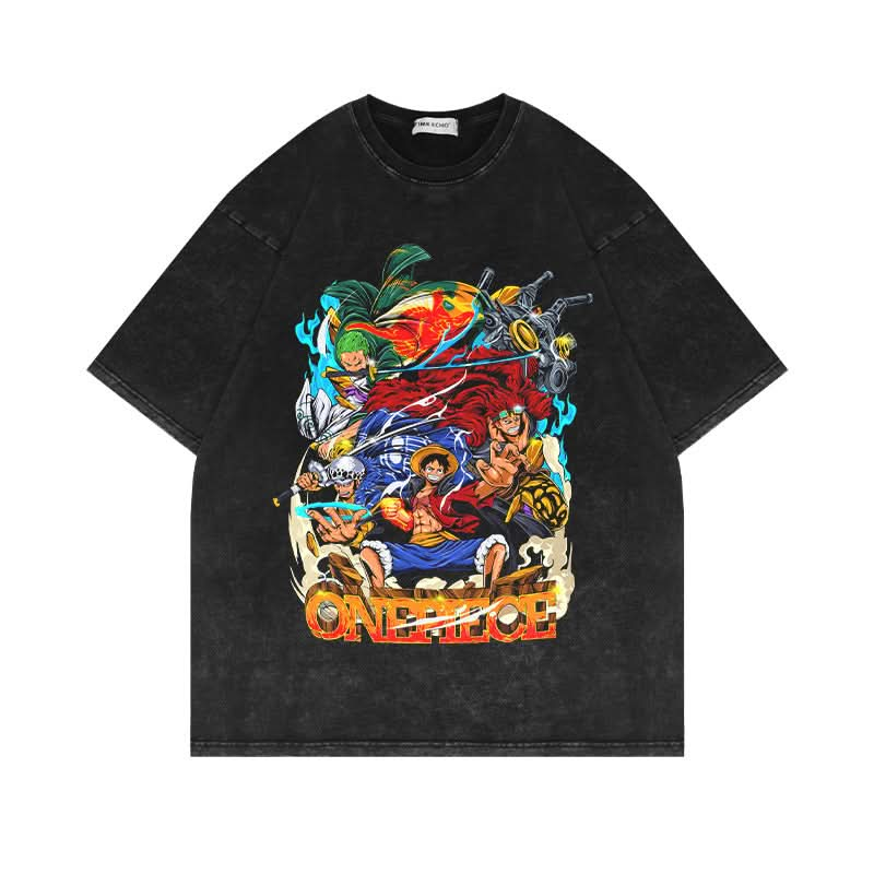 Pirate King Luffy One piece T-Shirt - Anime Realm