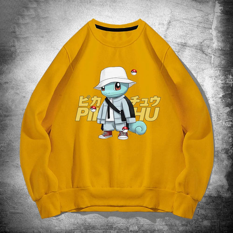 Pikachu Jenny Turtle Anime Hoodie - Anime Realm