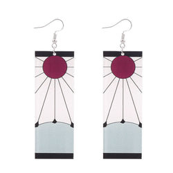 Demon Slayer Earrings - Anime Realm