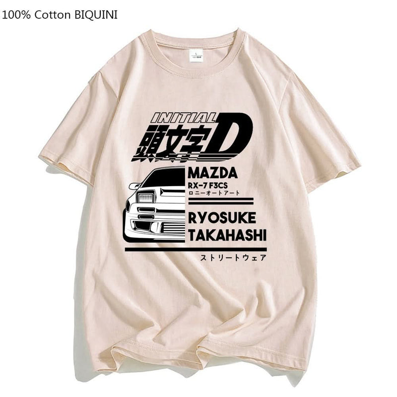 AE86 Initial D T-shirt - Anime Realm