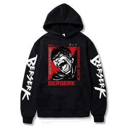 Berserk Sword Wind Legend Anime Hoodie - Anime Realm