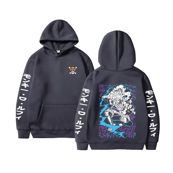 Harajuku Plus-Size hoodie - Anime Realm