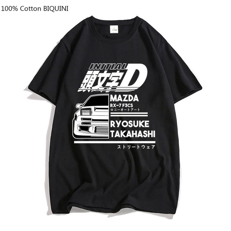 AE86 Initial D T-shirt - Anime Realm