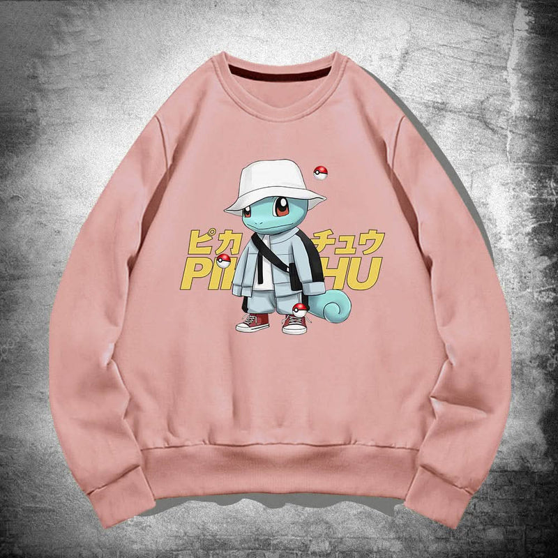 Pikachu Jenny Turtle Anime Hoodie - Anime Realm