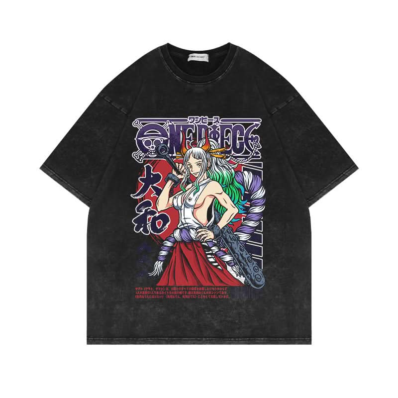 Pirate King Luffy One piece T-Shirt - Anime Realm